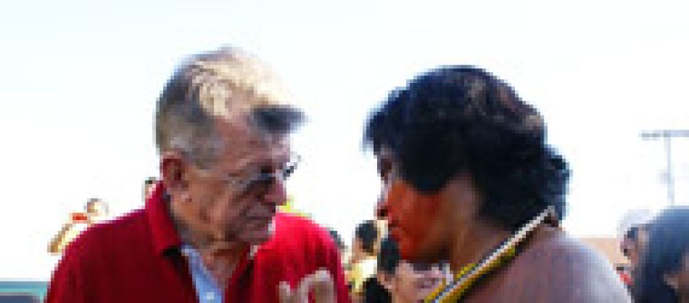 "Belo Monte" Kritiker im Gespräch mit Indigenen