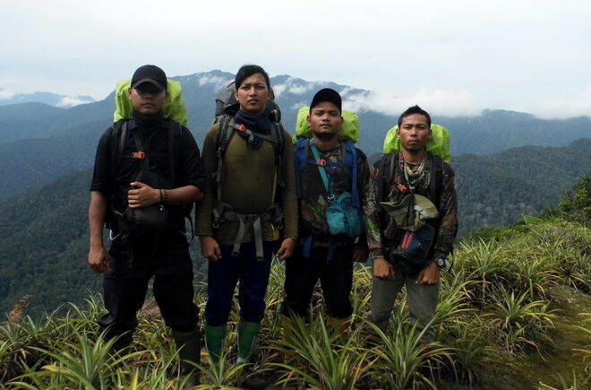 Rangerteam auf Sumatra