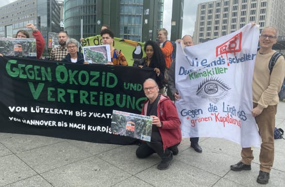 Demo in Berlin gegen DB Projekt