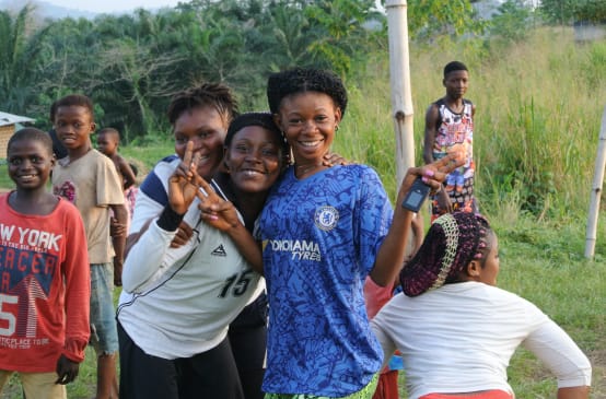 Jugendliche in Nigeria