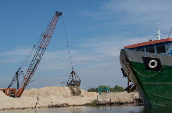 Bagger Sand