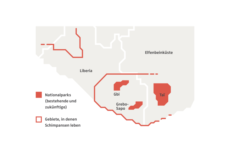 Liberia Karte