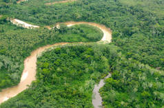 Luftaufnahme Peru Amazonas