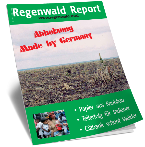 Titel Regenwald Report Nr.1 2004