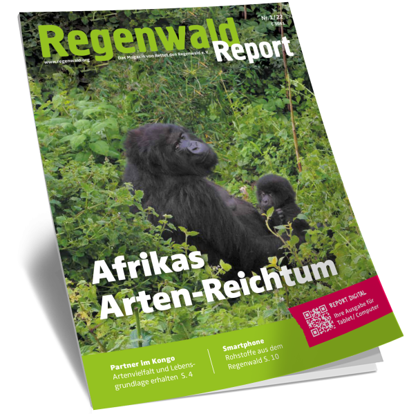 Cover Regenwald Report 01/2022