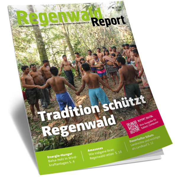 Cover Regenwald Report 02/2022