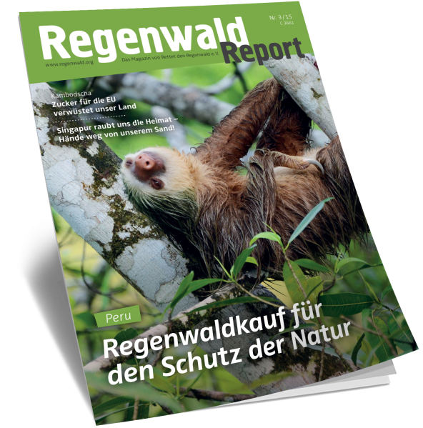 Cover Regenwald Report 03/2015