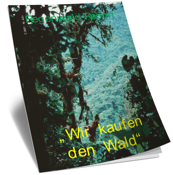 Titel Regenwald Report Nr.4 2001