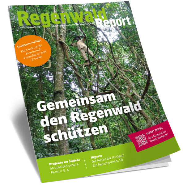 Cover Regenwald Report 04/2022