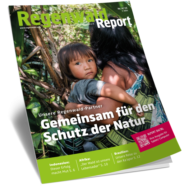 Cover Regenwald Report 04/2023