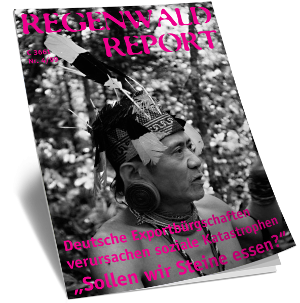 Titel Regenwald Report Nr.4 1999