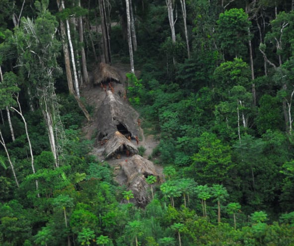 Unkontaktiertes Volk im brasilianischen Amazonasgebiet