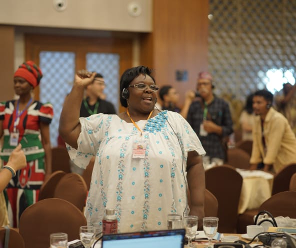 Georgine Kengne, afrikanisches Netzwerk