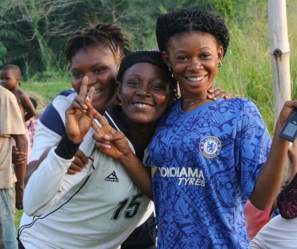 Jugendliche in Nigeria