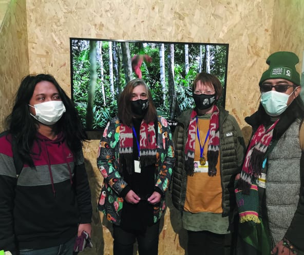 Indigene bei RdR auf der COP26