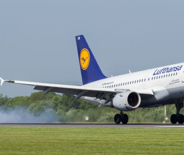 Flugzeug Lufthansa