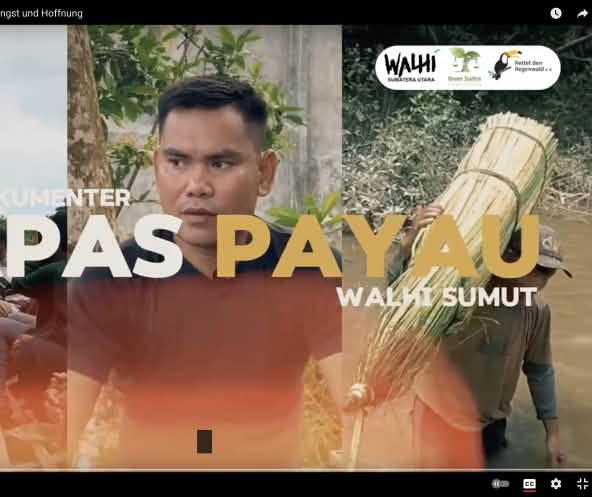 Screenshot vom Video Napas Payau, Titel