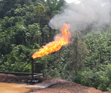 Erdölförderung in Ecuador