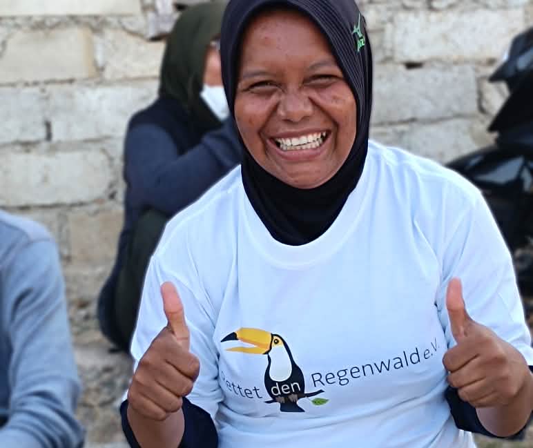 Entschlossen, den Regenwald zu retten: Mama Kilia (Haslilin) Mama Kilia