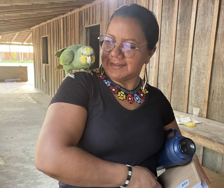 Indigenen-Führerin Miriam Tembé