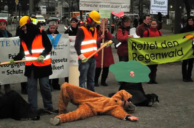 Waldgesetz-Demo Hannover
