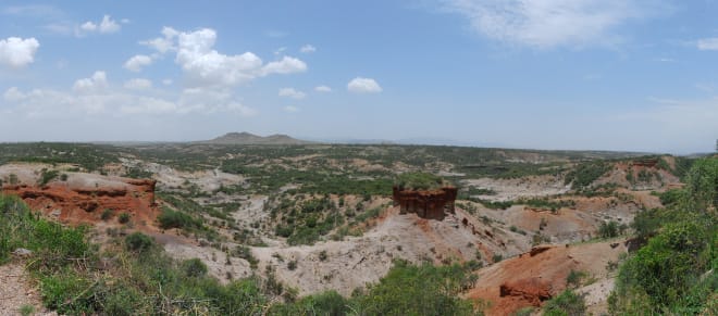 Olduvai-Schlucht, Tansania