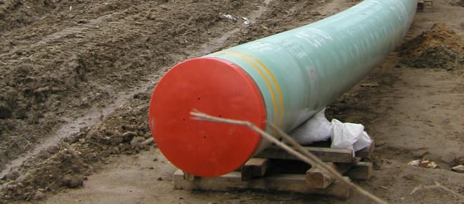 Bau einer Schwerölpipeline