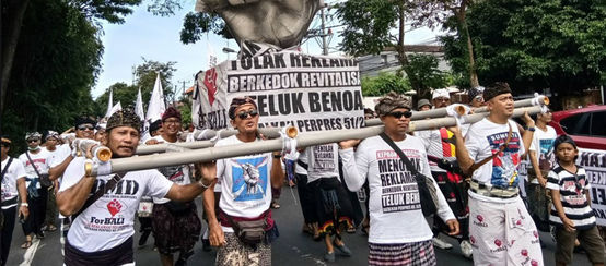 Demo in Bali