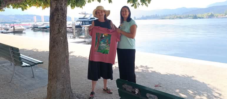 Anita Rusterholz und Rita Glaus