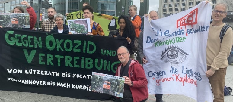 Demo in Berlin gegen DB Projekt