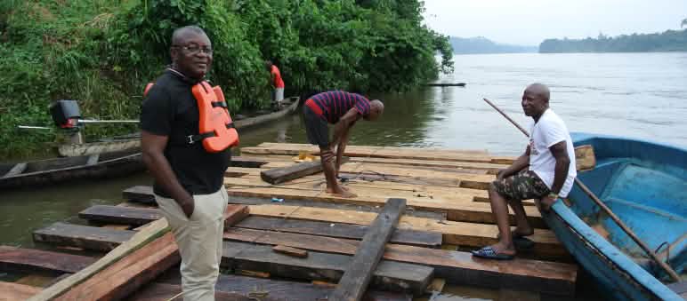 Odey Oyama auf dem Cross River