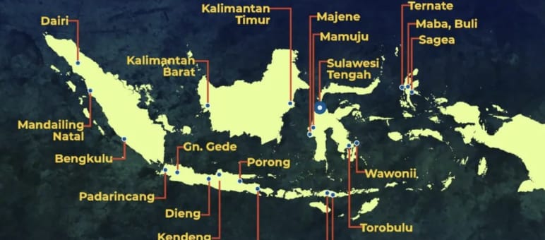 Plakat zum Anti-Bergbau-Tag (Hari Anti Tambang, HATAM) 2024