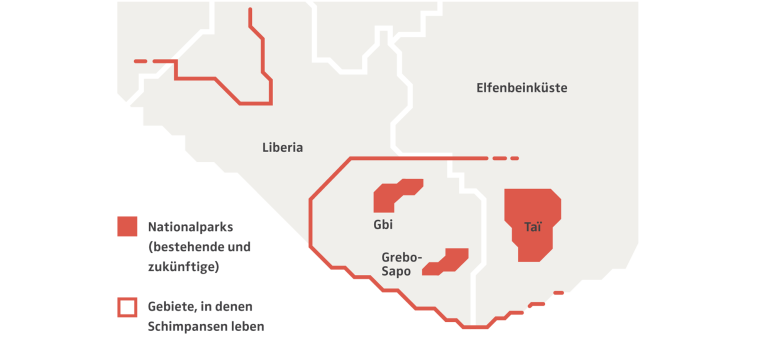 Liberia Karte