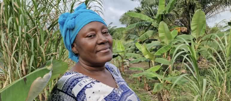 Ignanga Mbadinga Béatrice, Präsidentin des Gemeindewaldes in Ndendé, Gabun Ignanga Mbadinga Béatrice, Präsidentin des Gemeindewaldes in Ndendé, Gabun