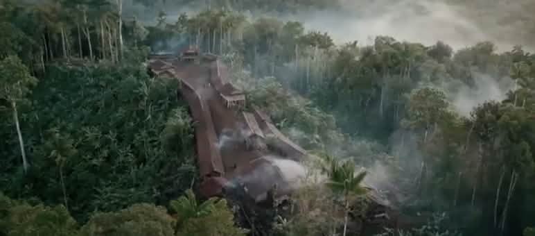 Dorf im Urwald von Papua