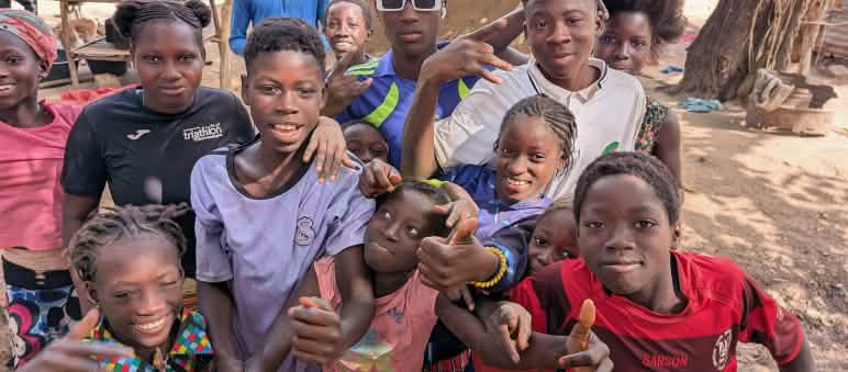 Jugendliche in Guinea Bissau