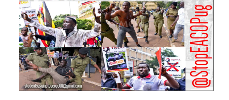 Collage Students against EACOP