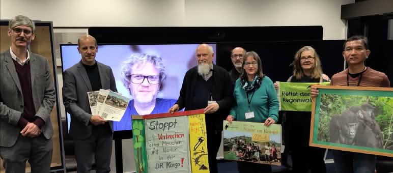 Übergabe von Petitionen im BMZ in Bonn