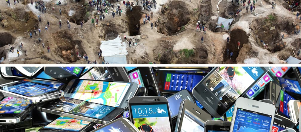 Collage Coltan - Smartphones