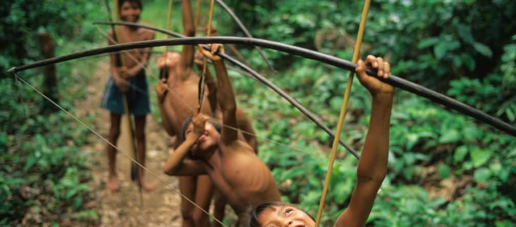 Die Yanonami sind eins der 240 Indianervölker Brasiliens Indigene in Amazonas Gebiet