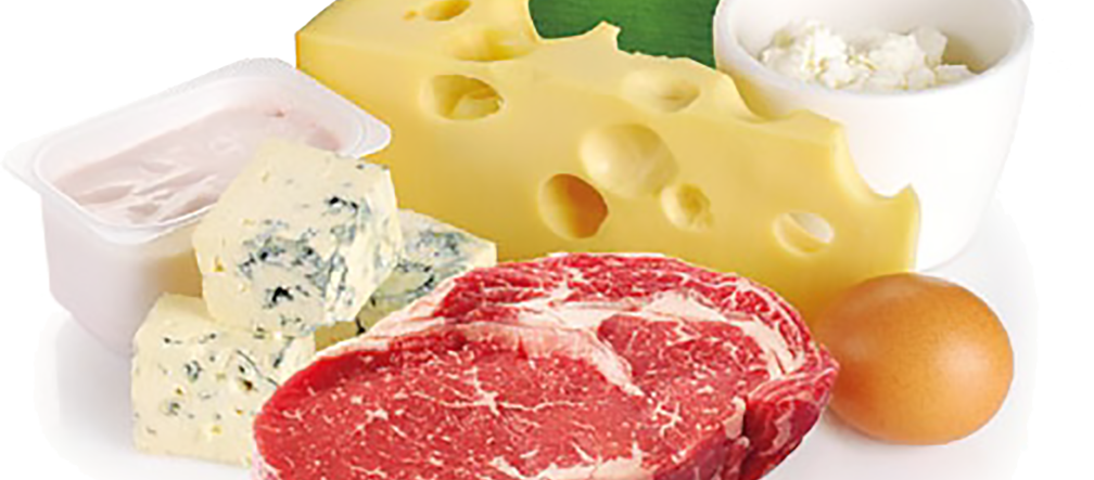 Milch, Käse und Fleisch