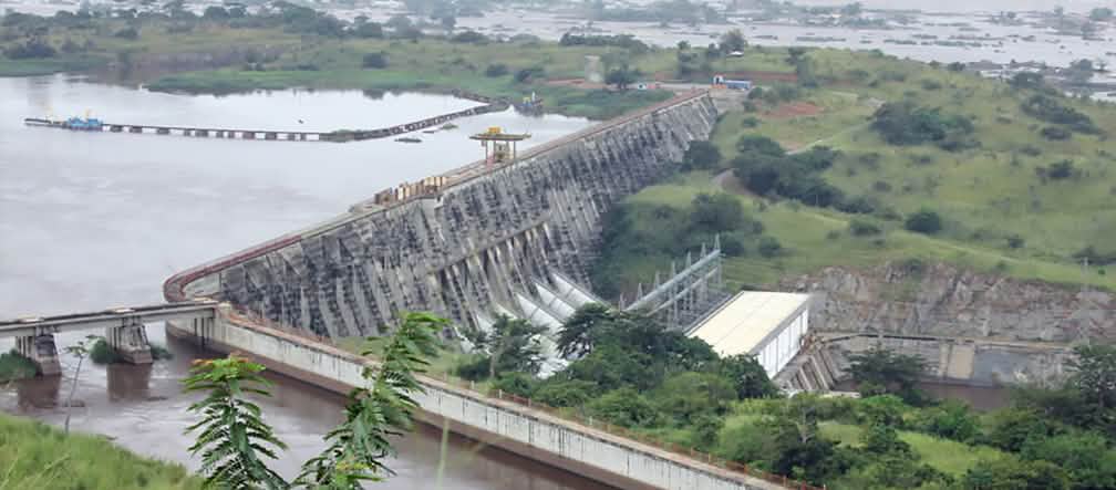 Das Staudamm-Projekt Grand Inga soll 60 Milliarden Euro kosten. (Foto: Flickr International Rivers) Ein Staudamm des Projekts Grand Inga am Kongo
