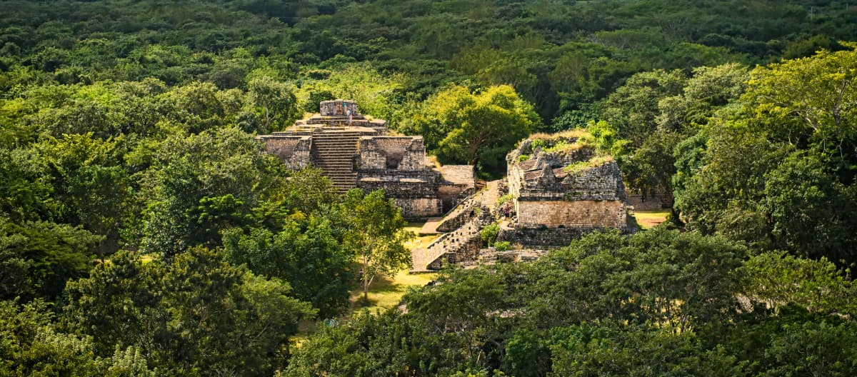 Maya-Ruinen Ek Balam in Yucatán