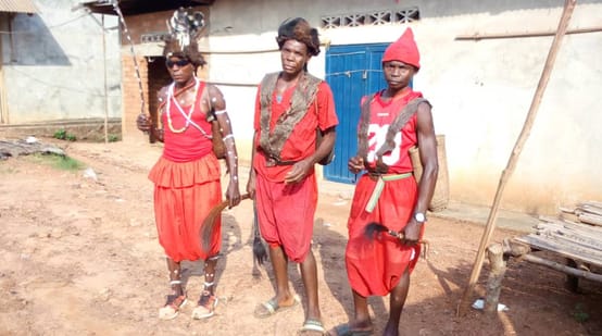 Traditionelle Häuptlinge in Lokutu / DRC