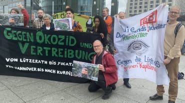 Demo in Berlin gegen DB Projekt