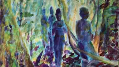 Gemälde "Ecoguards" von Bettina Behrend
