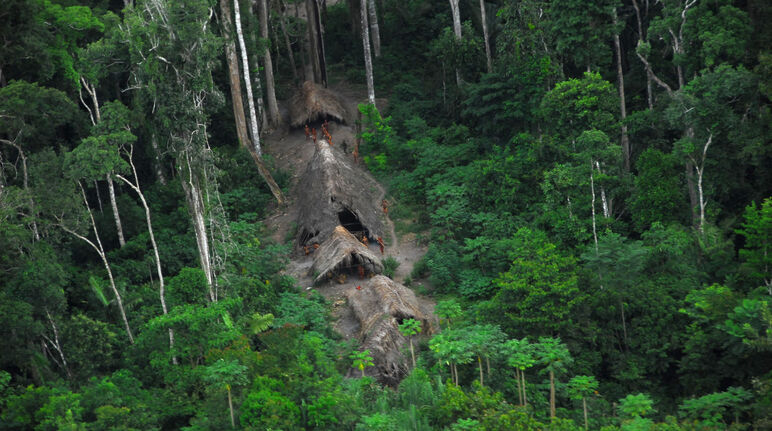 Unkontaktiertes Volk im brasilianischen Amazonasgebiet