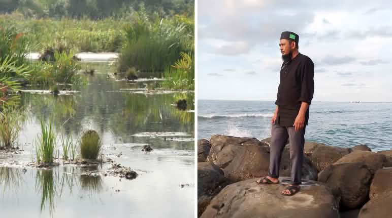 Said Fakhrurrazi, Indigenen-Vorsitzender von Paya Nie Report 2-25 - Collage Aceh 3