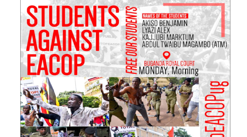 Collage Students against EACOP