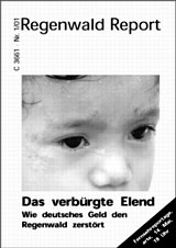 Cover RegenwaldReport 01/2001